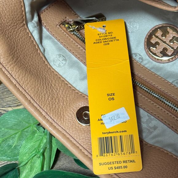 Tory Burch Amanda Hobo Cross Body Handbag Crossbody Shoulder Bag Purse MSRP $485 - Picture 2 of 9